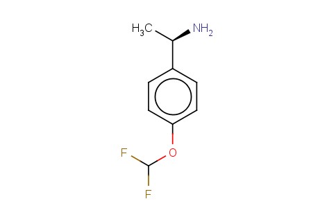 BENZENEMETHANAMINE, 4-(DIFLUOROMETHOXY)-ALPHA-METHYL-, (ALPHAR)-